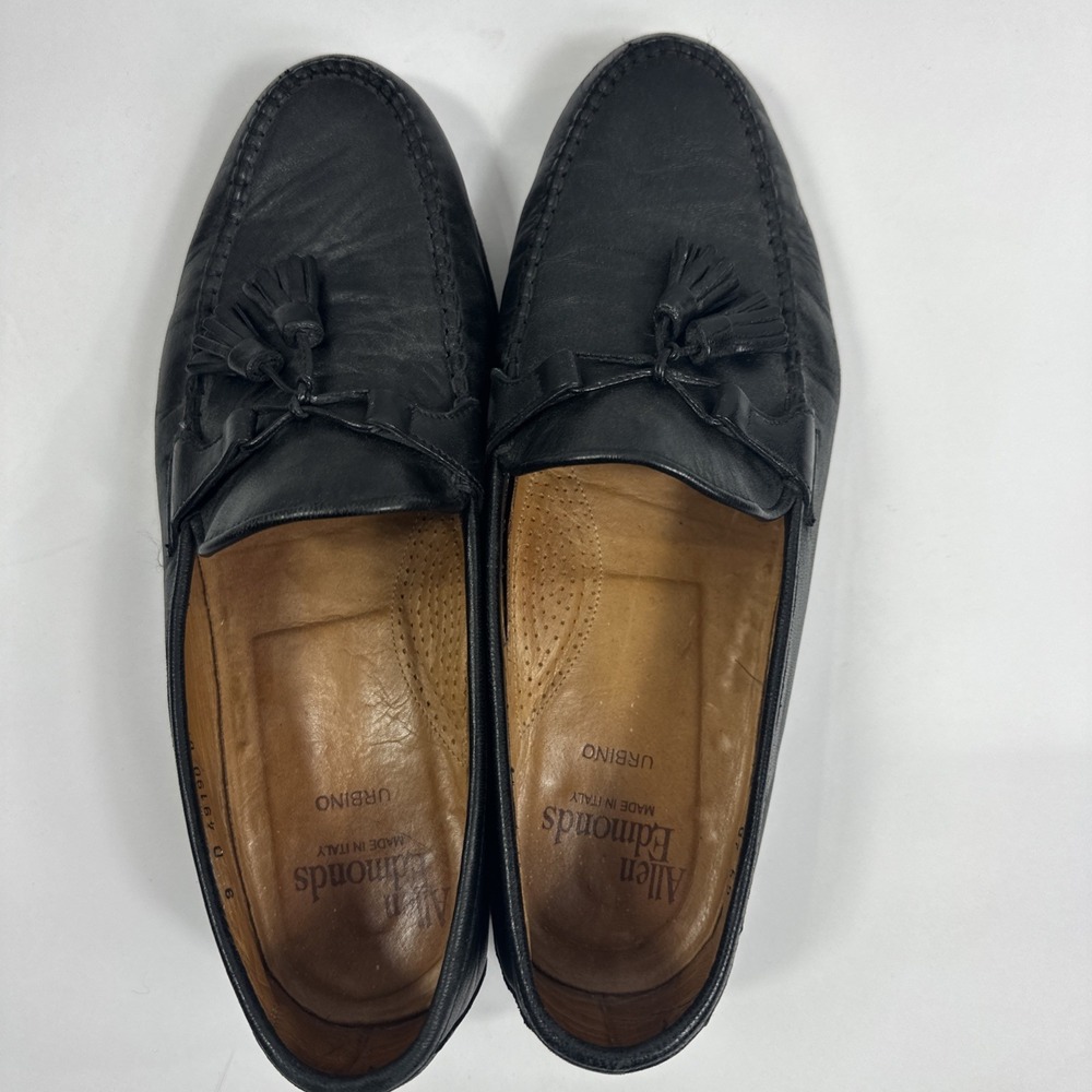 Allen Edmonds‎ Loafers Men's 9D Urbino Tassel Loafers Slip on Made In Italy - Picture 7 of 7